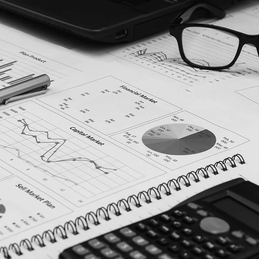 Training calendar with courses